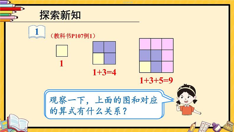 人教版数学六年级上册第八单元《第1课时 数与形（1）》课件03