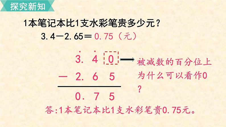 数学苏教（五）上第四单元第2课时 小数加、减法（2）课件PPT04