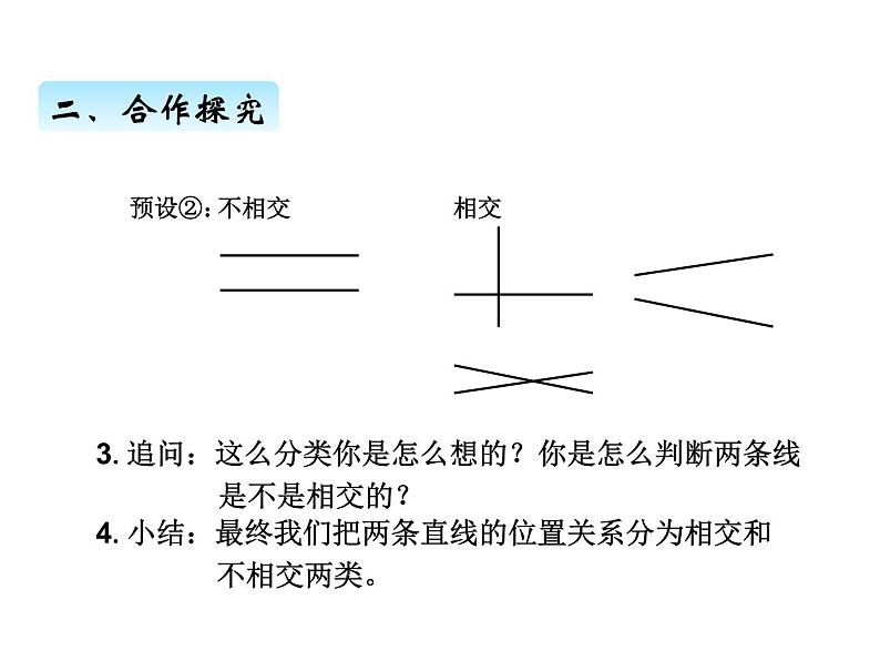 人教版 四年级数学上册五、1平行与垂直（课件）第4页