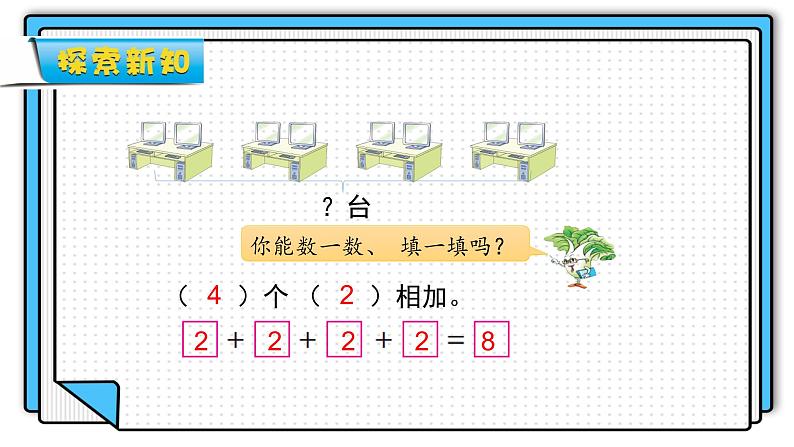 3.1《表内乘法（一）》  第一课时 认识乘法 课件+教案+练习06