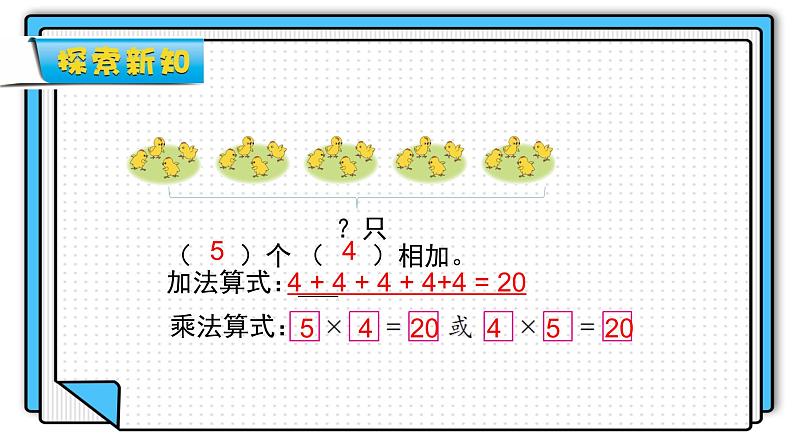 3.1《表内乘法（一）》  第一课时 认识乘法 课件+教案+练习08