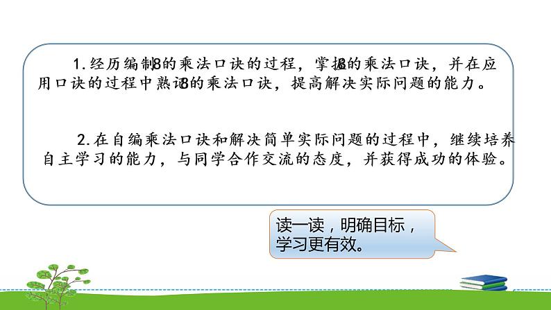 6.5《表内乘法和表内除法二》 第五课时 8的乘法口诀 课件+教案+练习02