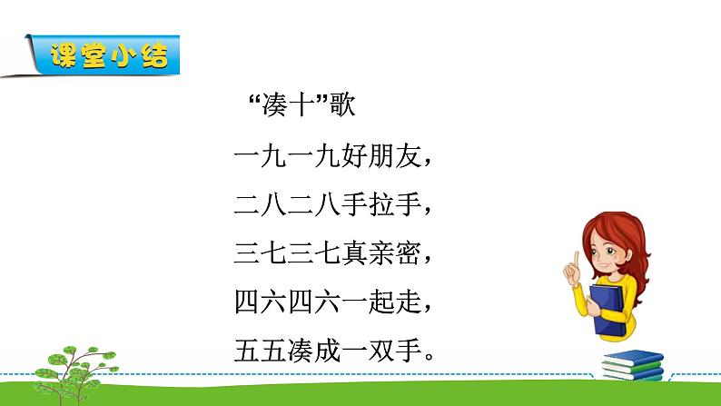 8.12《得数是10的加法和相应的减法》课件第3页