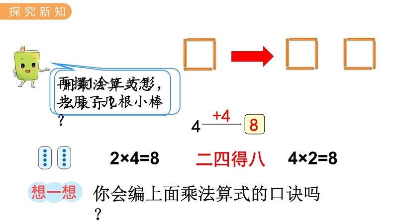 3.4  4的乘法口诀 PPT课件第5页