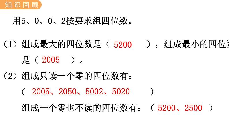 翼教版数学三上：1.7 整理与复习 PPT课件08