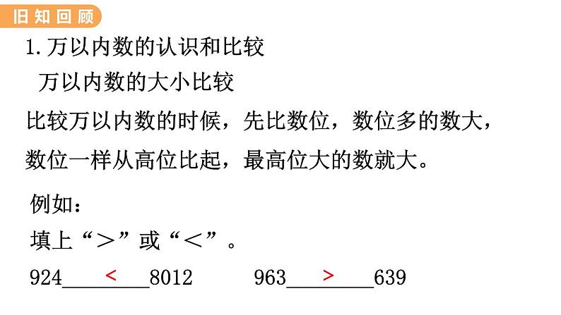 翼教版数学三上：1. 数与代数（1） PPT课件第7页