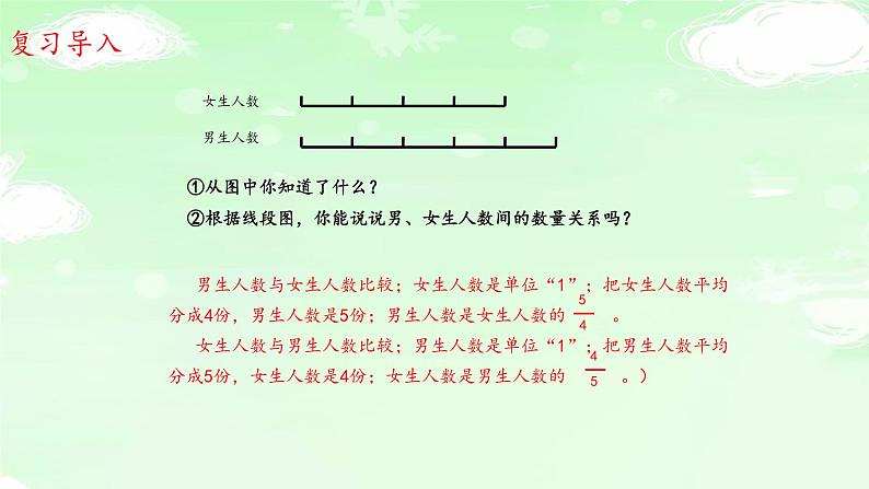 人教版六年级数学上册精品课件、精品教案和学案及达标测试6.3.7两个未知数的和倍问题02