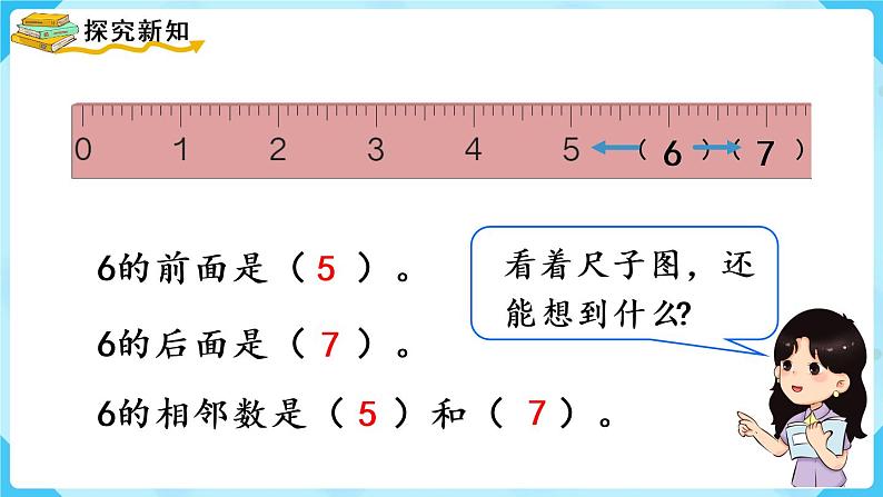 人教版一年级数学上册 第5单元 第1课时  6和7的认识 课件第8页