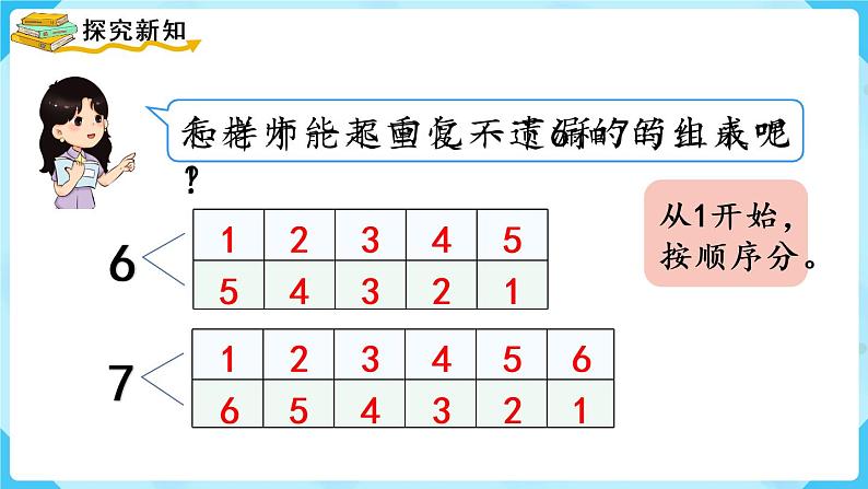 人教版一年级数学上册 第5单元 第2课时  6和7的加减法 课件第5页