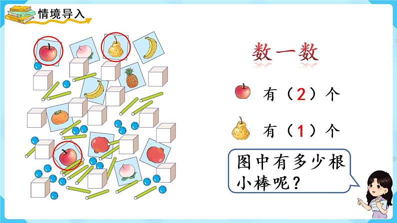 人教版一年级数学上册 第6单元 第1课时  11～20各数的认识 课件第2页