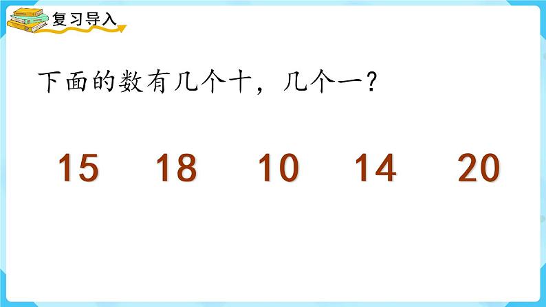 人教版一年级数学上册 第6单元 第2课时  11～20各数的写法 课件第2页
