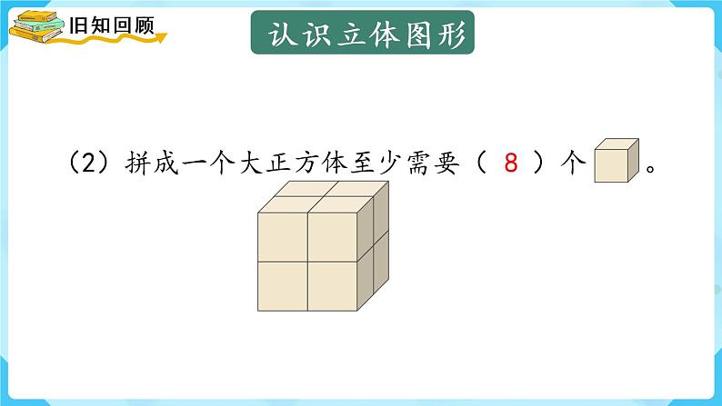 人教版一年级数学上册 第9单元 总复习 第4课时  位置与图形 课件07