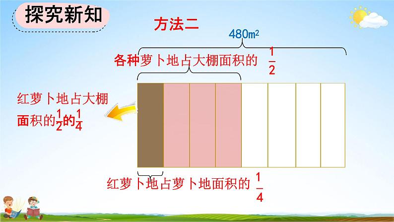 人教版六年级数学上册《1-9 连续求一个数的几分之几是多少的问题》教学课件优秀公开课第7页