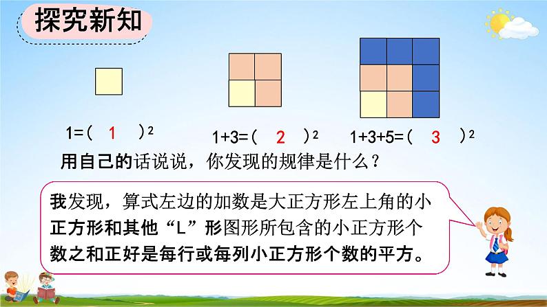 人教版六年级数学上册《8-1 运用数形结合发现规律》教学课件优秀公开课第4页