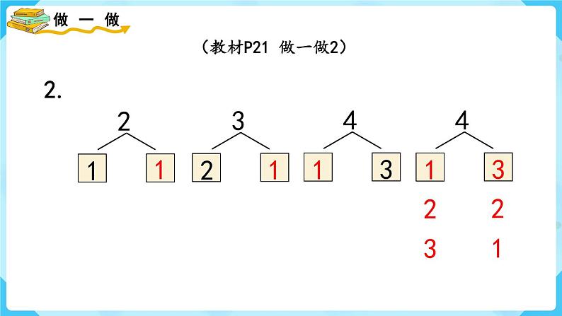 人教版一年级数学上册 第3单元 第4课时  分与合 课件08