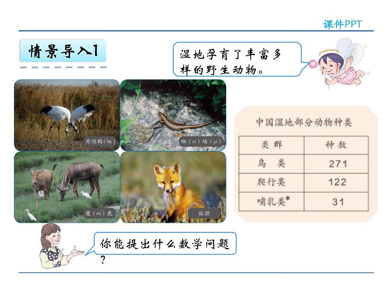 人教版三年级上册数学第四单元万以内的加法和减法（二）4.1 加法(1)课件PPT05