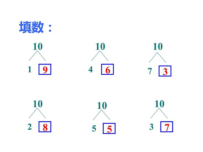 西师大版一年级数学上册 2.4 10的加减法课件PPT第5页