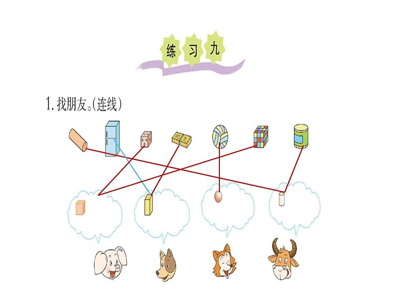 西师大版一年级数学上册 3.2 认识图形课件PPT06