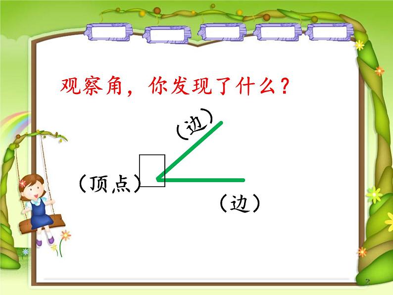 冀教版数学二年级上册 四 角的认识(4)课件第3页