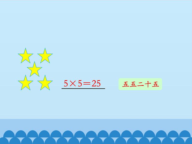 冀教版数学二年级上册 三 表内乘法（一）-2~6的乘法口诀-第三课时_课件第6页