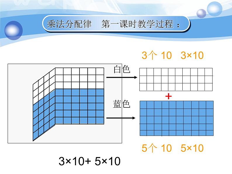 四年级上册数学课件-4.5 乘法分配律（13）-北师大版第8页