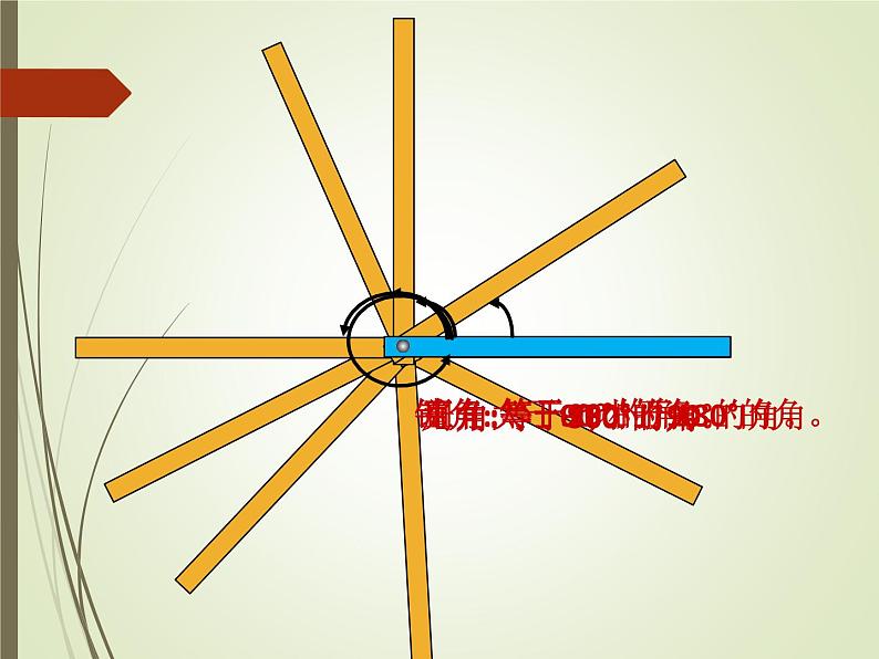 四年级上册数学课件-2.4 旋转与角（7）-北师大版06