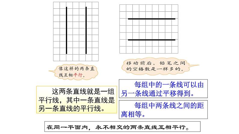 四年级上册数学课件-2.3 平移与平行（9）-北师大版第4页