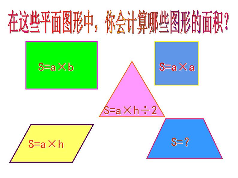 西师大版五年级数学上册 5.3 梯形的面积课件PPT第3页