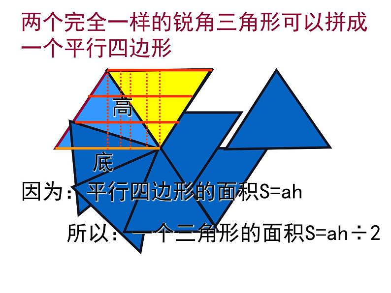 西师大版五年级数学上册 5.3 梯形的面积课件PPT第7页