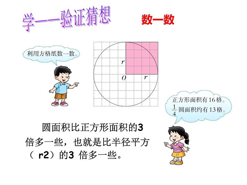 西师大版六年级数学上册 2.3 圆的面积课件PPT第7页