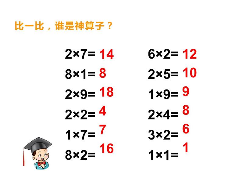 西师大版二年级数学上册 1.3 3的乘法口诀课件PPT第3页