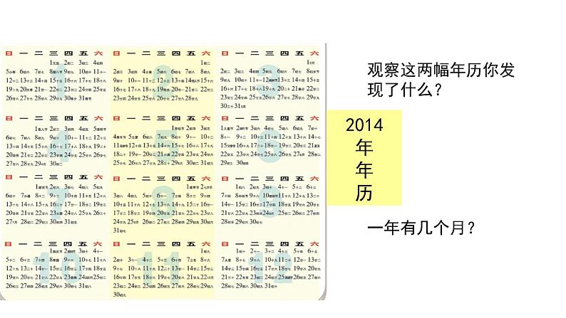 西师大版三年级数学上册 6.1 年、月、日课件PPT06