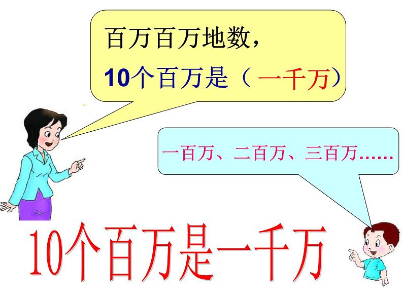 西师大版四年级数学上册课件 1.1 万以上数的读写第6页