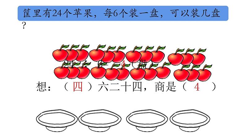 西师大版二年级数学上册课件 6.3 用乘法口诀求商第5页