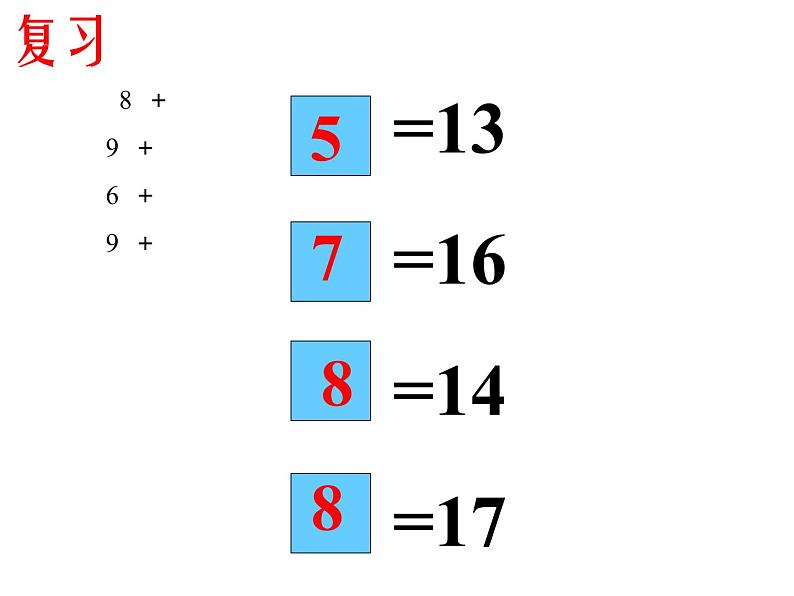 西师大版一年级数学上册课件 6.4 16，17，18减几第2页