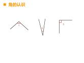 西师大版四年级数学上册课件 3.2 角的度量