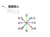 西師大版三年級(jí)數(shù)學(xué)上冊(cè)課件 3.2 東南、西南、東北、西北