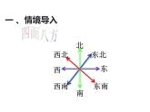 西师大版三年级数学上册课件 3.2 东南、西南、东北、西北