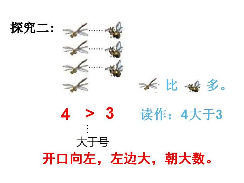 西师大版一年级数学上册课件 1.3 比较第7页