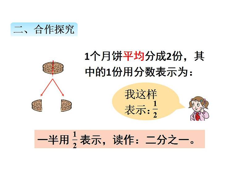 青岛版（六三制）数学三年级上册第九单元 1分数的初步认识（课件）第4页