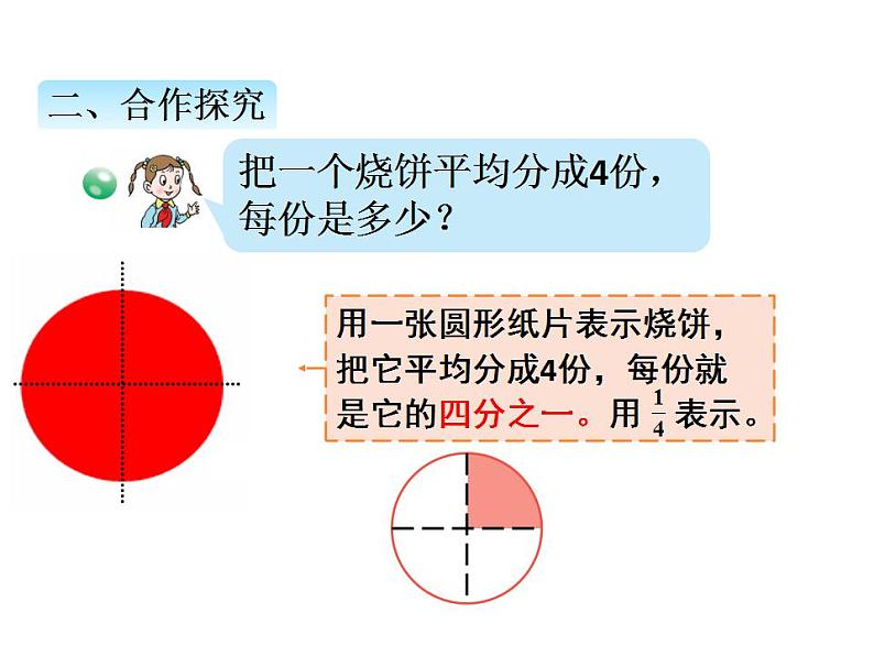 青岛版（六三制）数学三年级上册第九单元 1分数的初步认识（课件）第6页