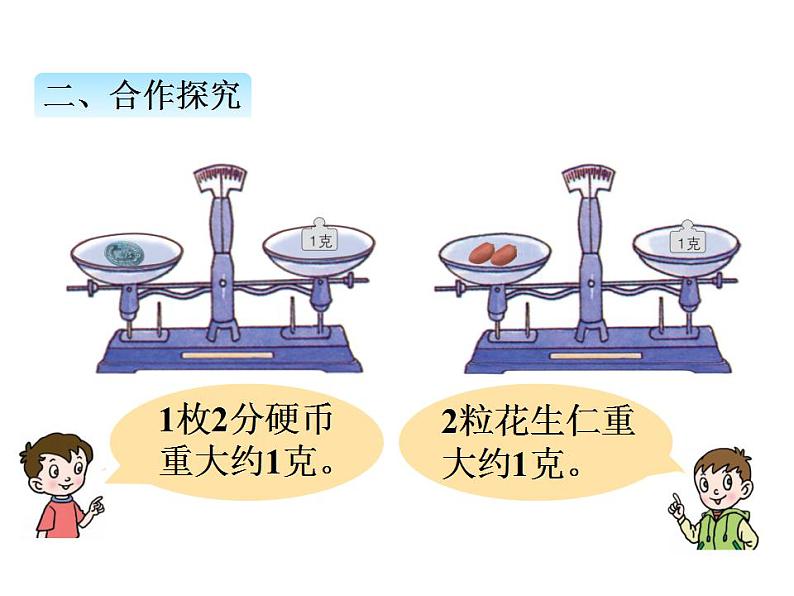 青岛版（六三制）数学三年级上册第一单元 1克、千克、吨的认识（课件）第6页