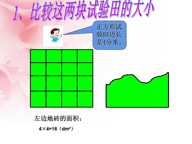 西师大版五年级数学上册课件 5.4 不规则图形的面积第4页