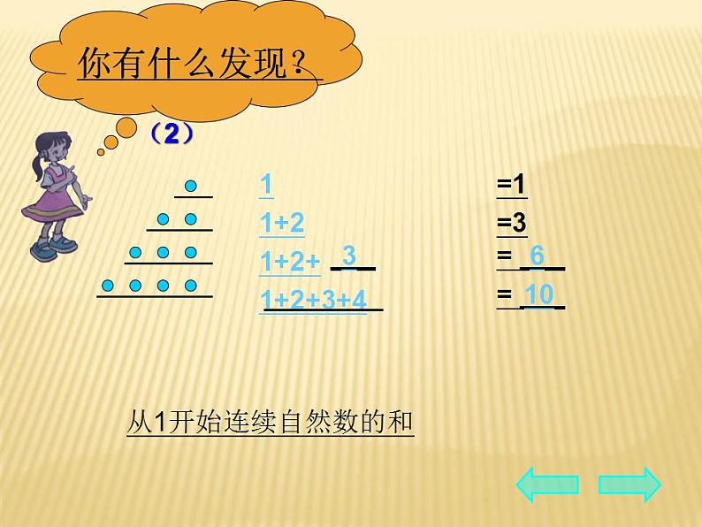 五年级上册数学课件-数学好玩-图形中的规律（6）-北师大版05