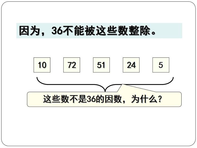 五年级上册数学课件-3.4 找因数（9）-北师大版03