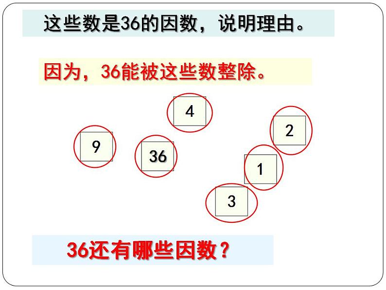 五年级上册数学课件-3.4 找因数（9）-北师大版04