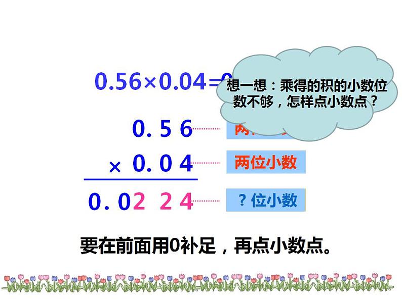 西师大版五年级数学上册课件 1.2 小数乘小数06