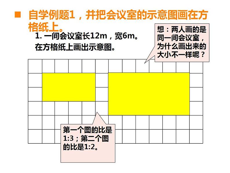 西师大版六年级数学上册课件 5.2 比例尺第3页