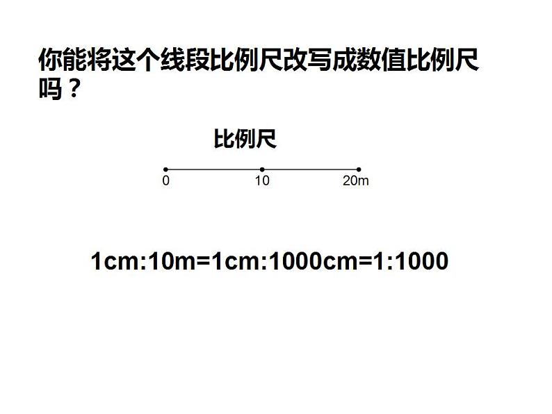 西师大版六年级数学上册课件 5.2 比例尺07