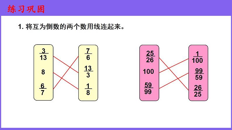 人教版六年级上册数学《倒数的认识》课件PPT07